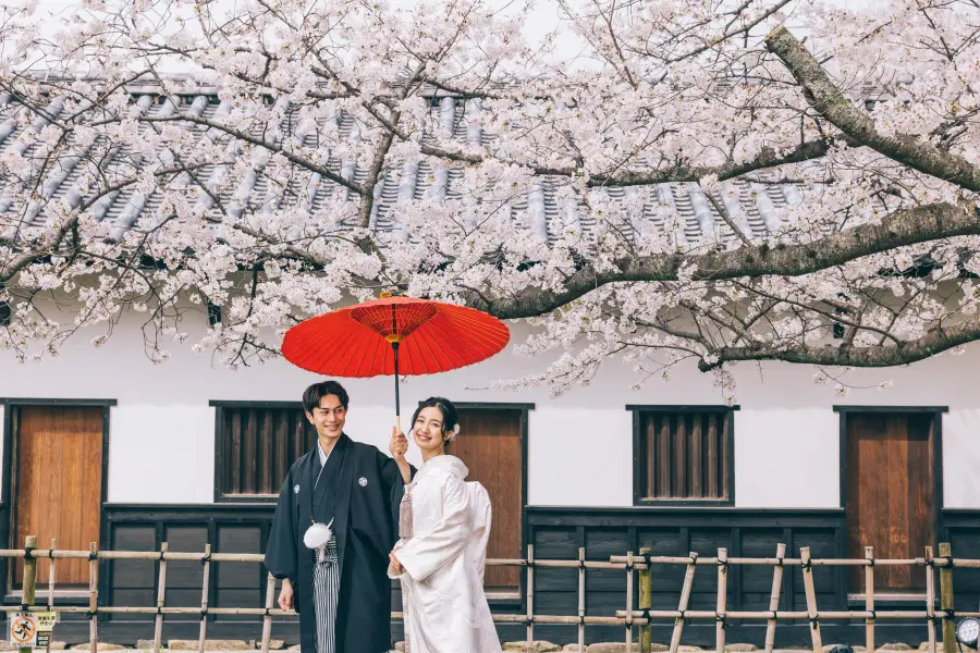 舞鶴公園で歴史を感じる和装ロケーションフォト