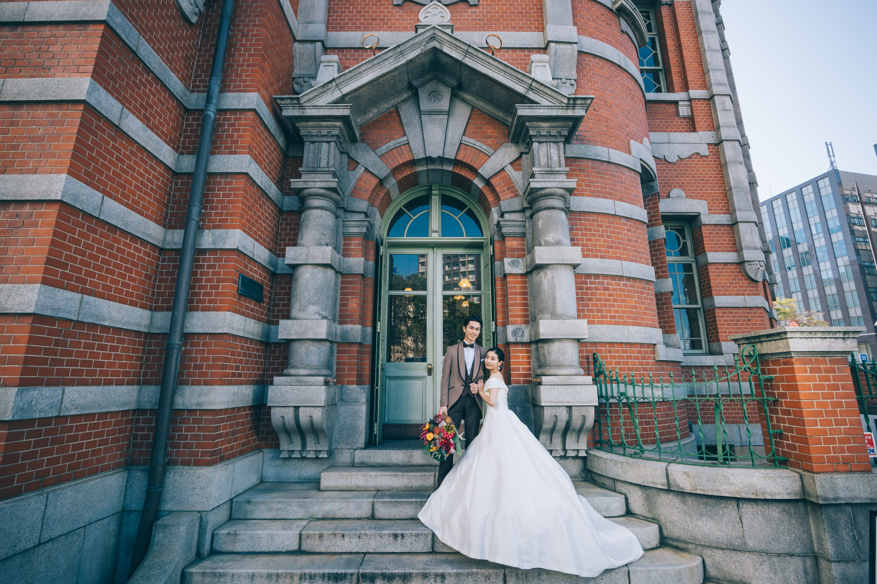 赤煉瓦文化館で撮るロマンティックなロケーションフォト