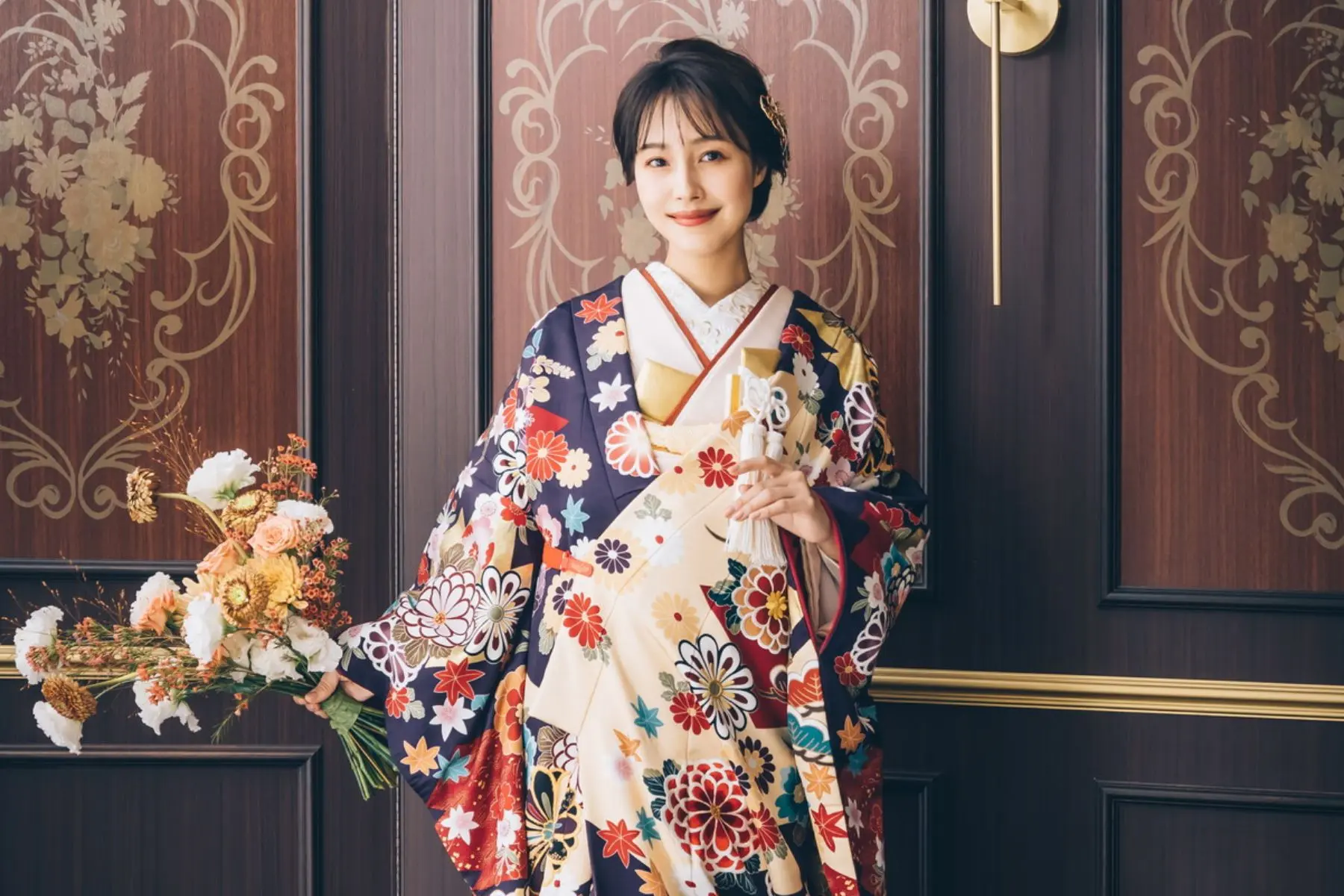 新婦様のソロショット