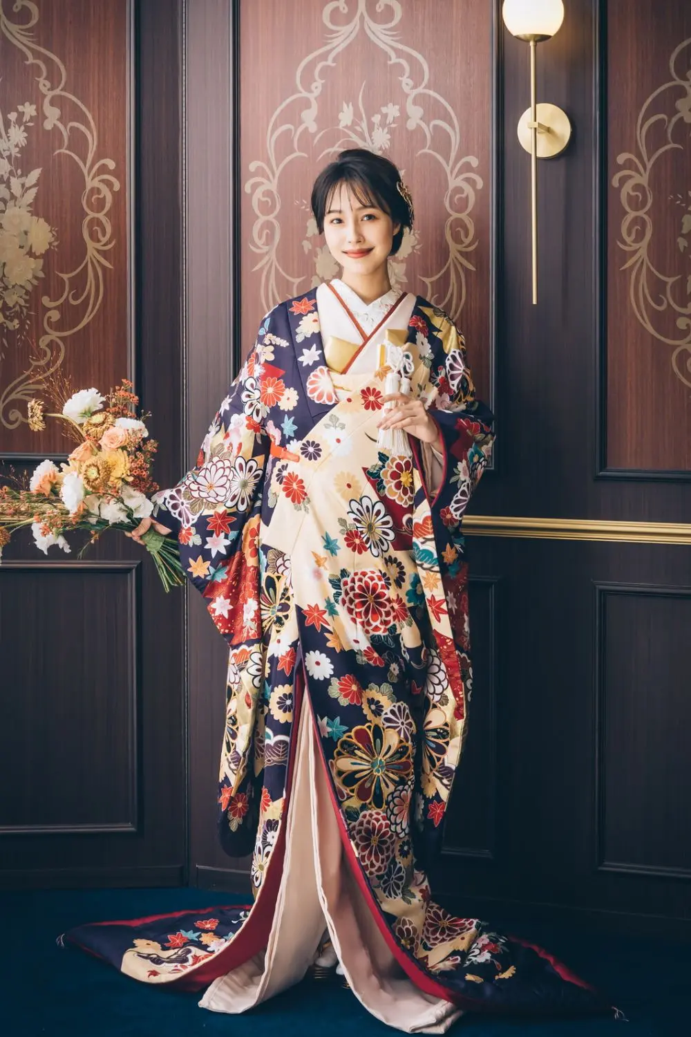 新婦様のソロショット