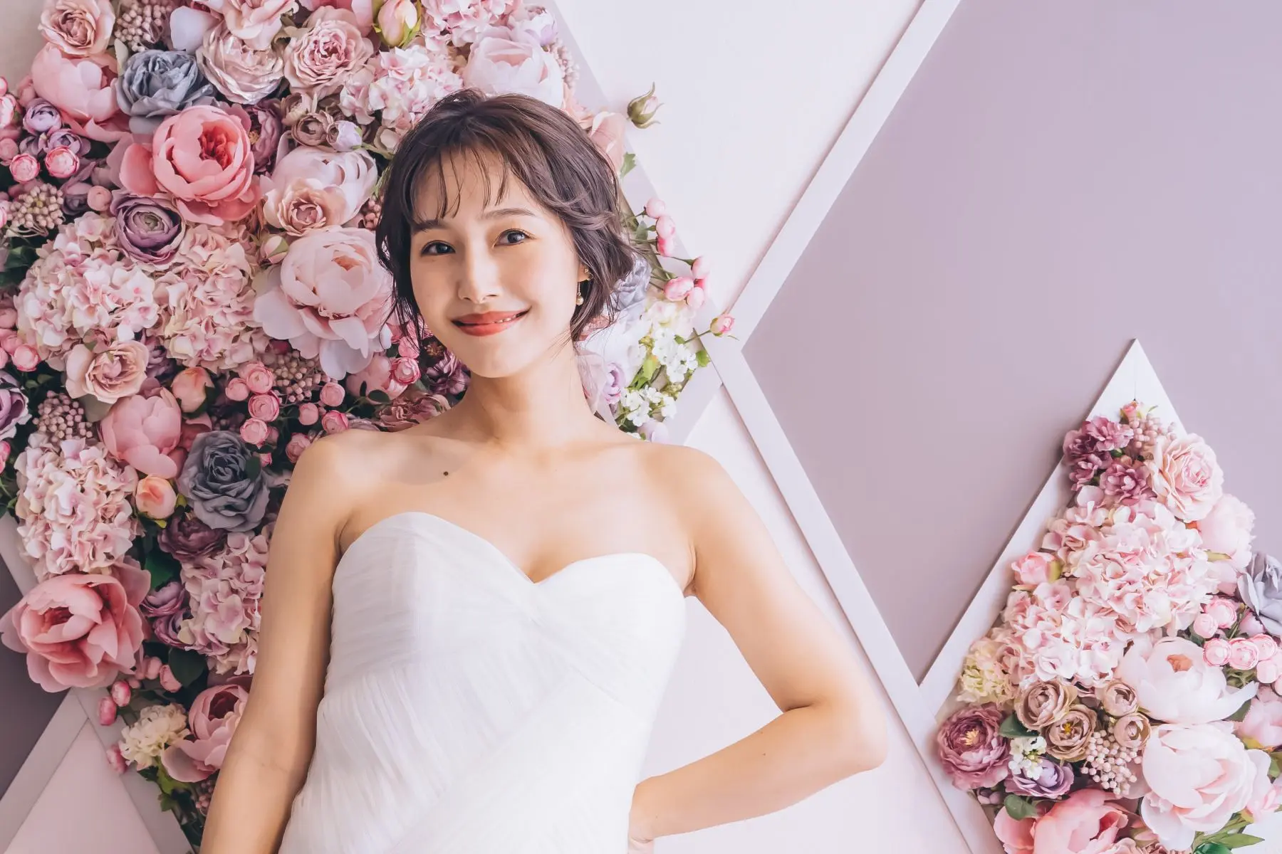 新婦様のソロショット