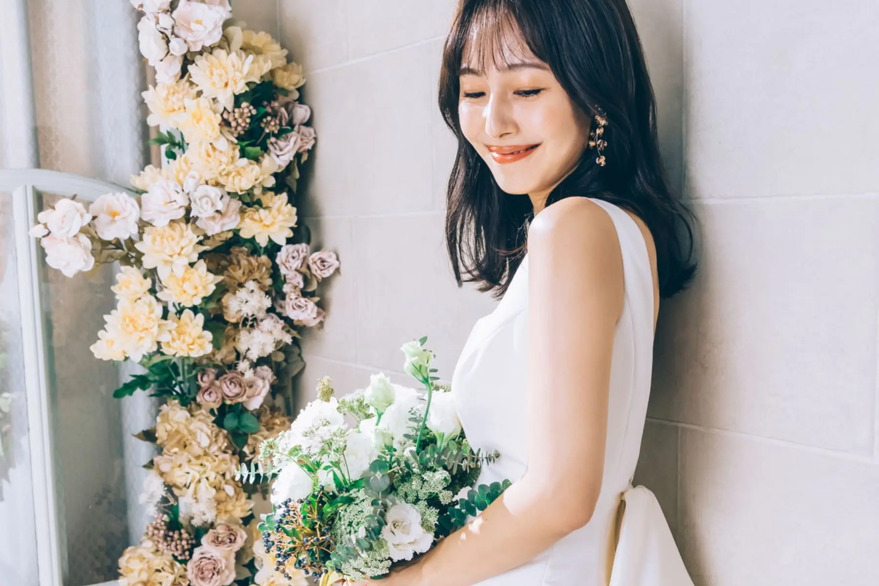 新婦様のソロショット