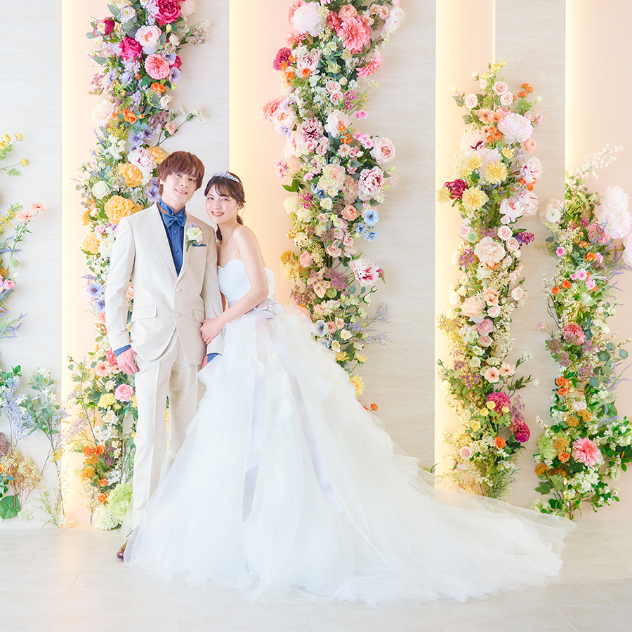 新婦様は衣裳3点!
