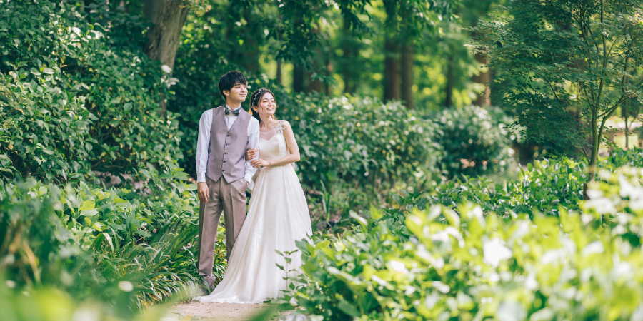 新緑ロケーションフォト | 大阪店 | 結婚写真・フォト