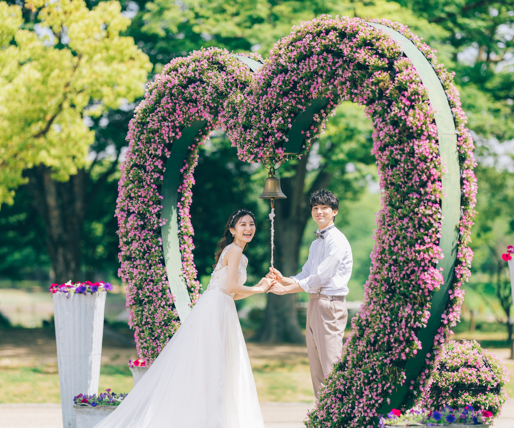 新緑ロケーションフォト | 名古屋店 | 結婚写真・フォトウェディング