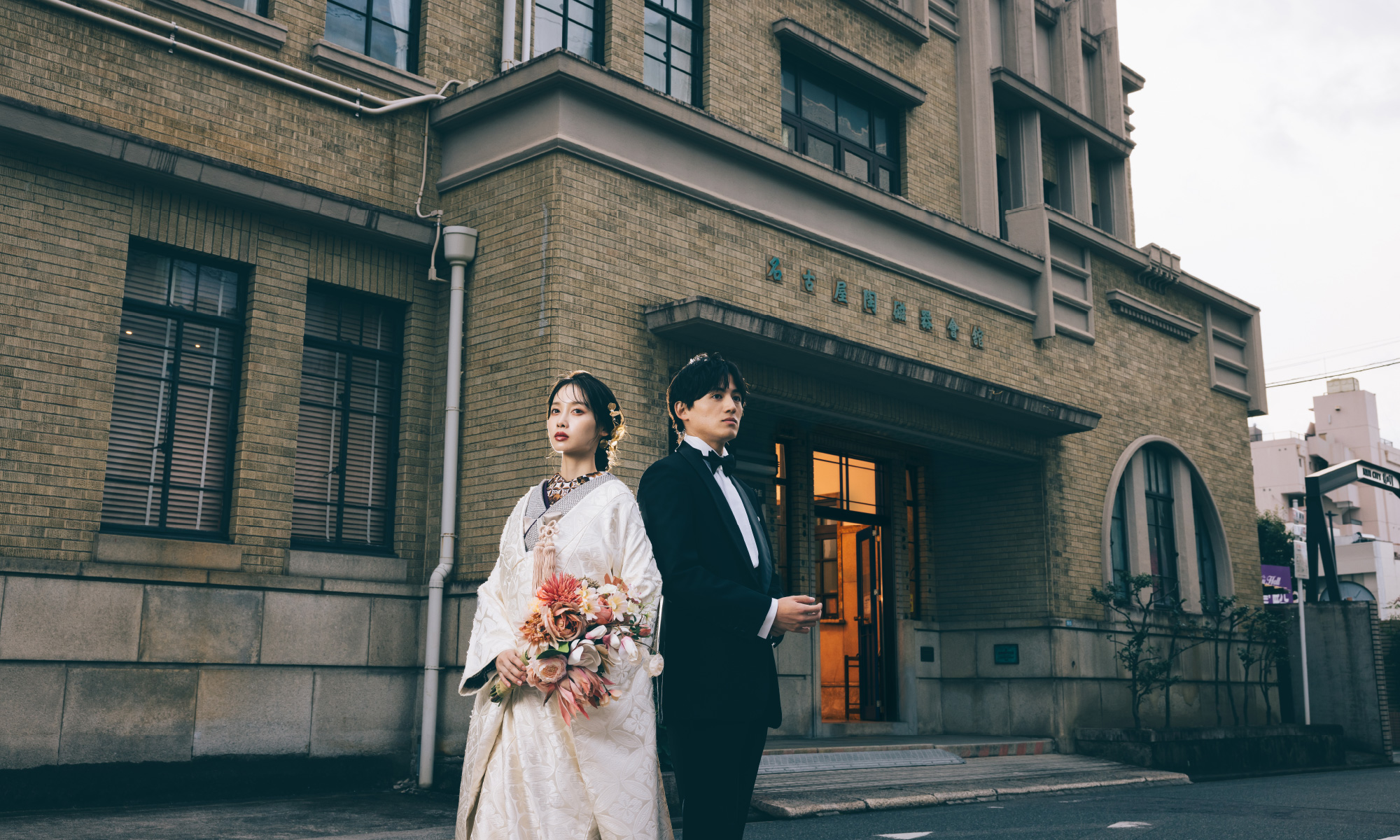 妙本寺で撮影するロケーションフォト