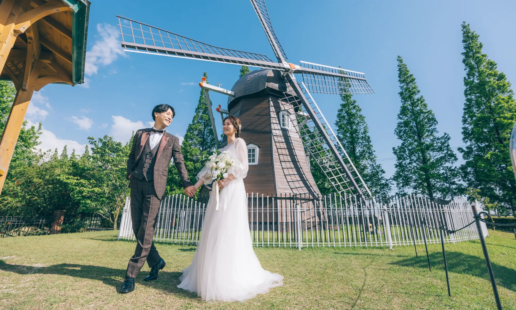 デンパークで撮影するロケーションフォト