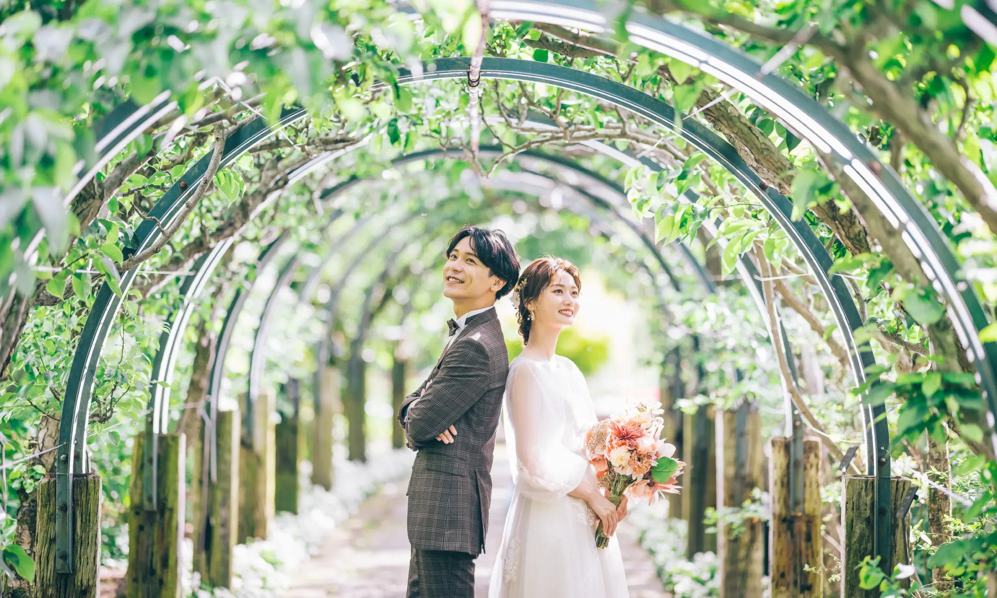 デンパークで撮影するロケーションフォト