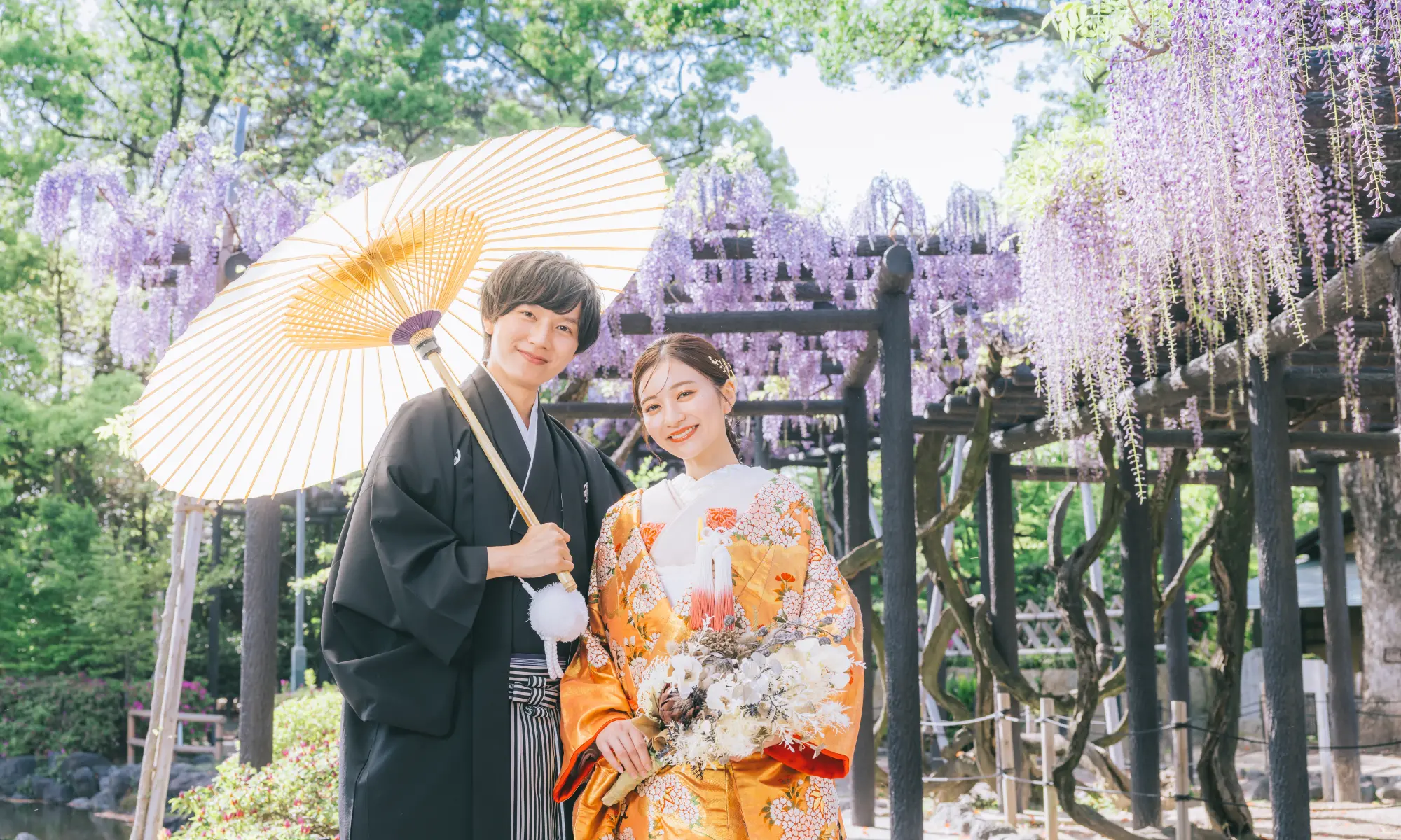 中村公園で撮影するロケーションフォト