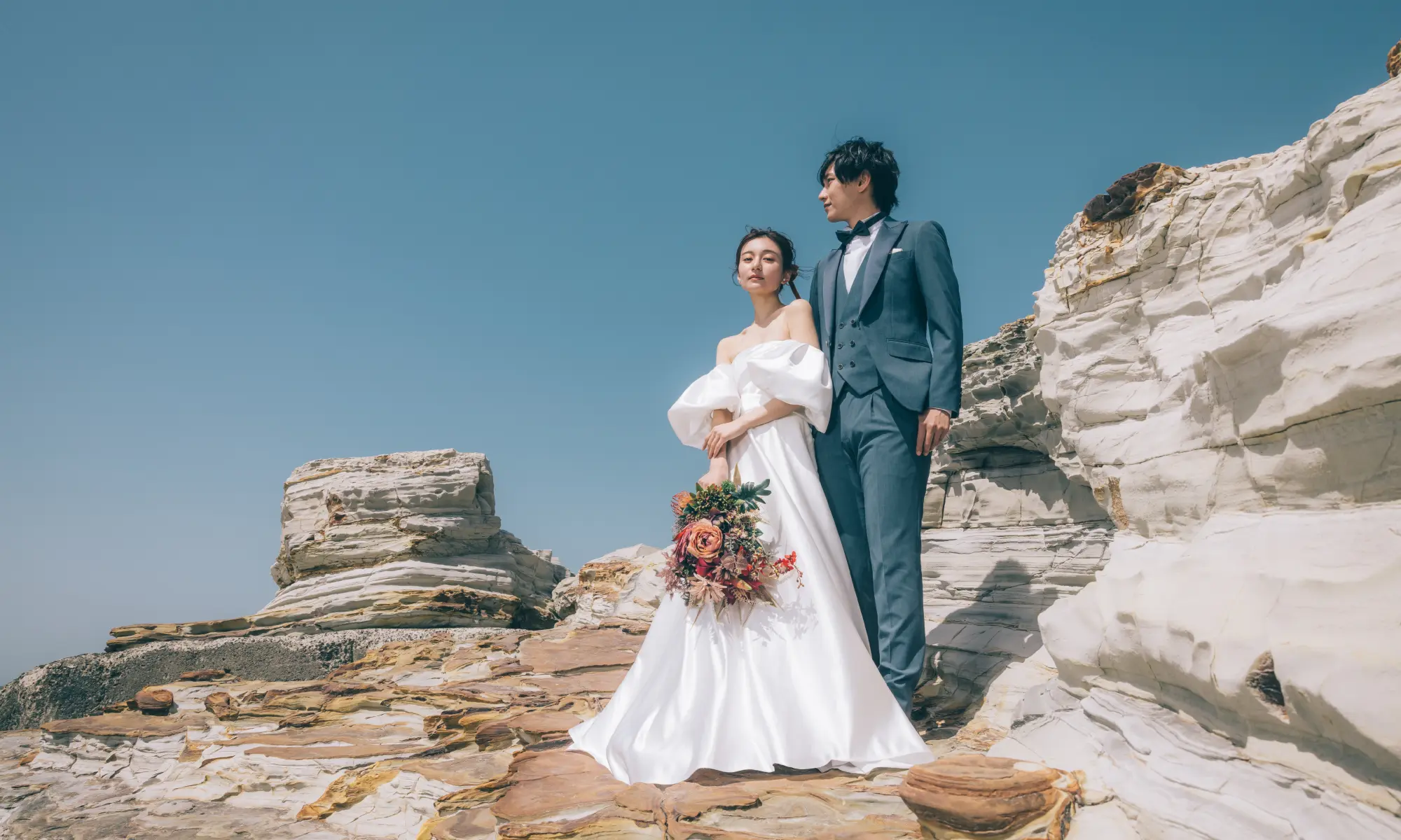 野間灯台で撮影するロケーションフォト