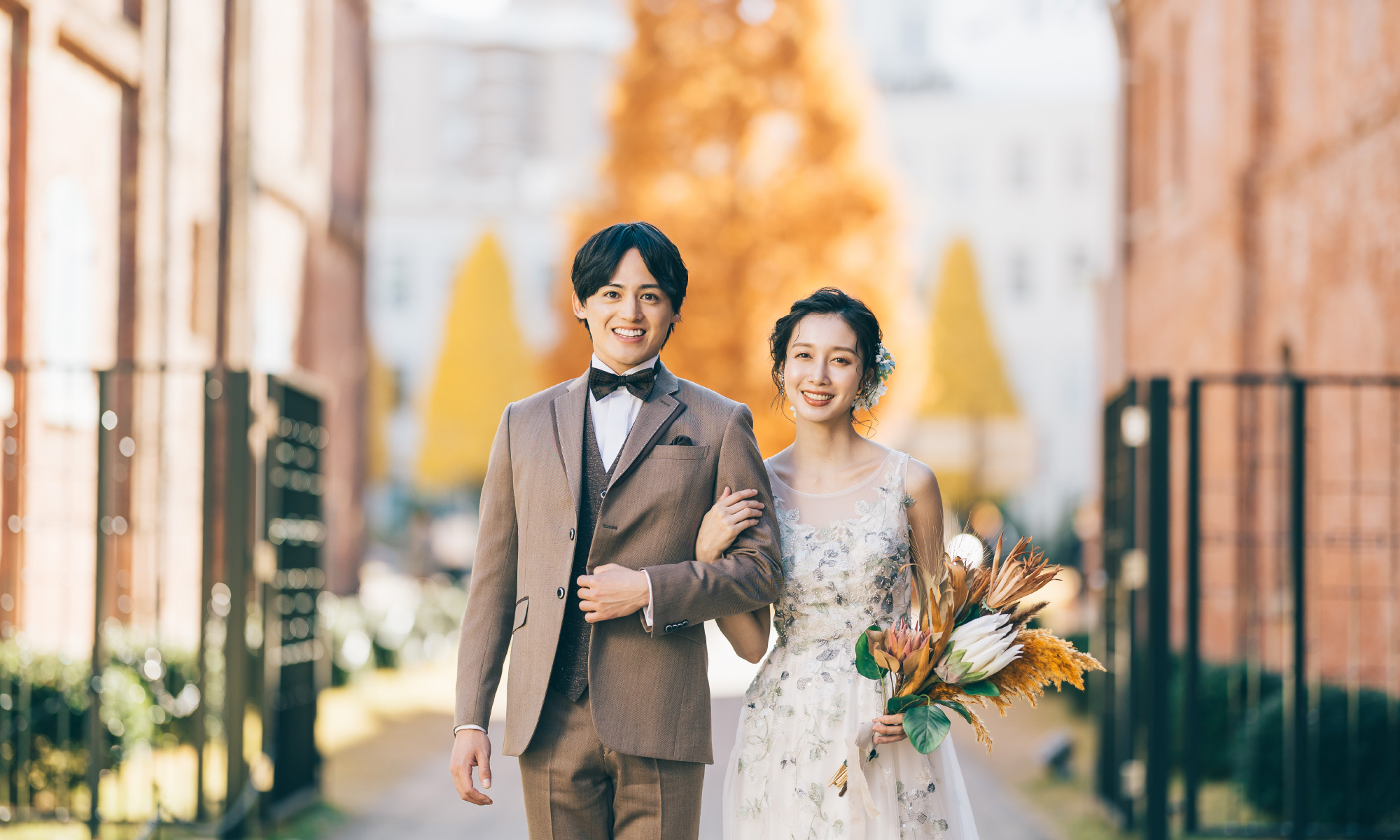 妙本寺で撮影するロケーションフォト