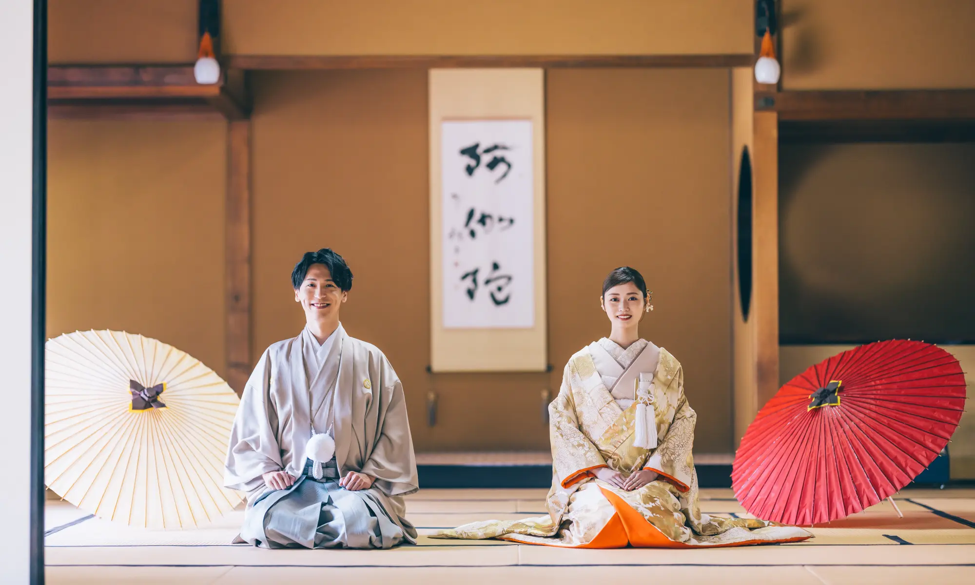 六華苑で撮影するロケーションフォト