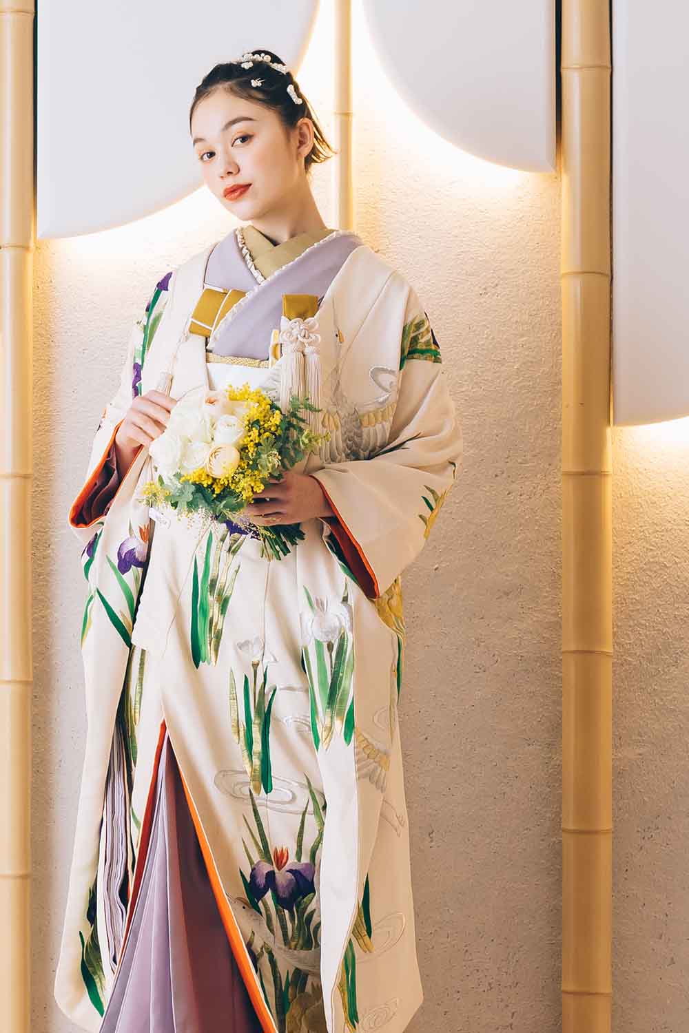 新婦様のソロショット