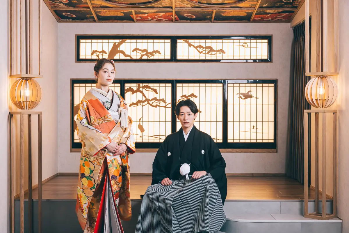 レトロモダンな和装撮影