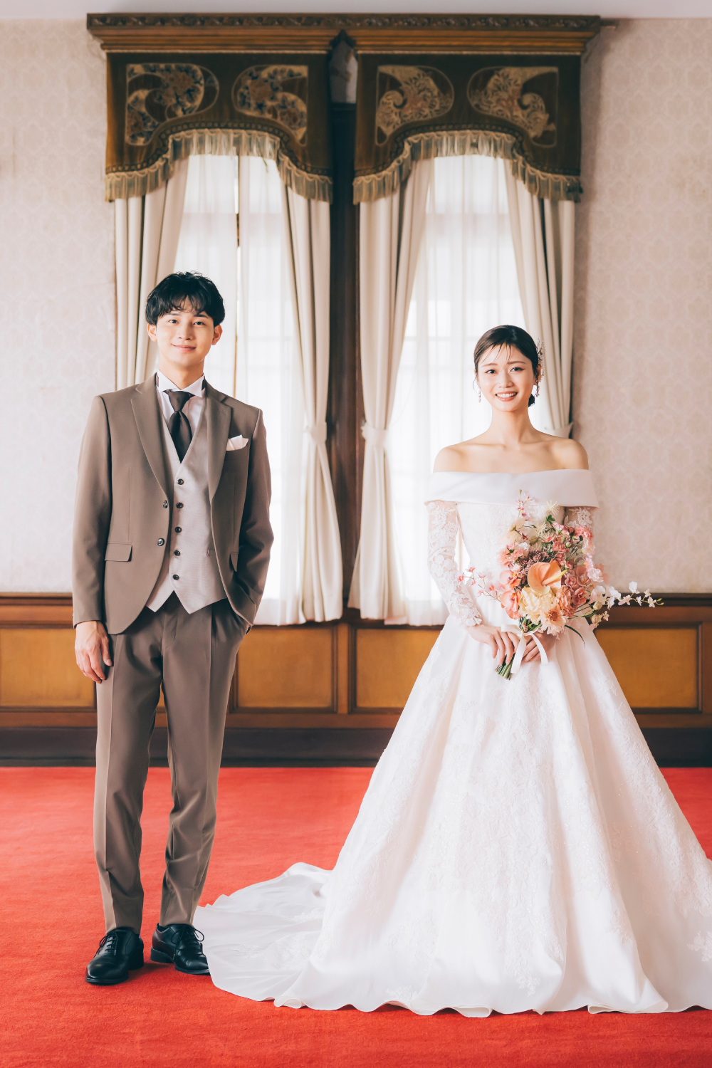 打掛け(中古) フォトウエディング 結婚式 studioTVB奈良店｜ウエディングフォト｜奈良前撮り｜結婚写真