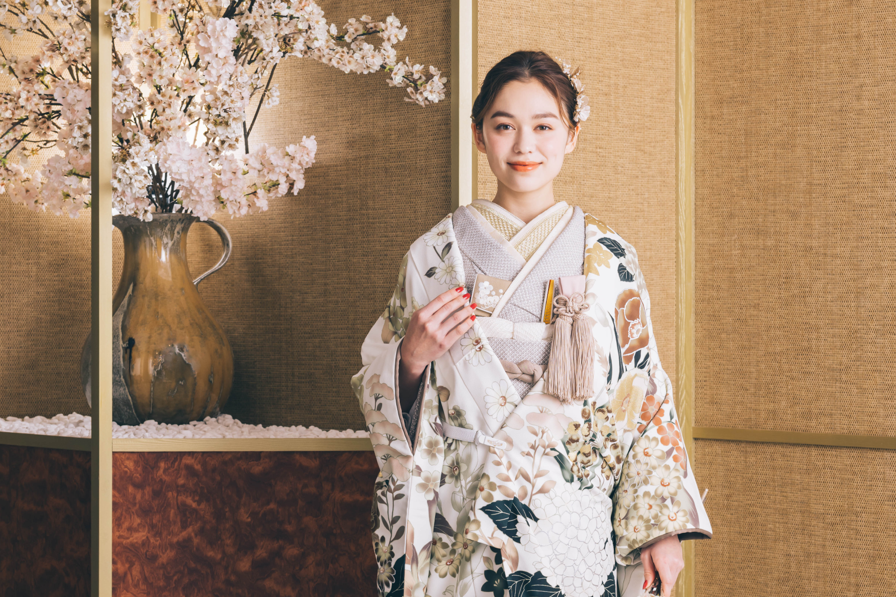 新婦様のソロショット