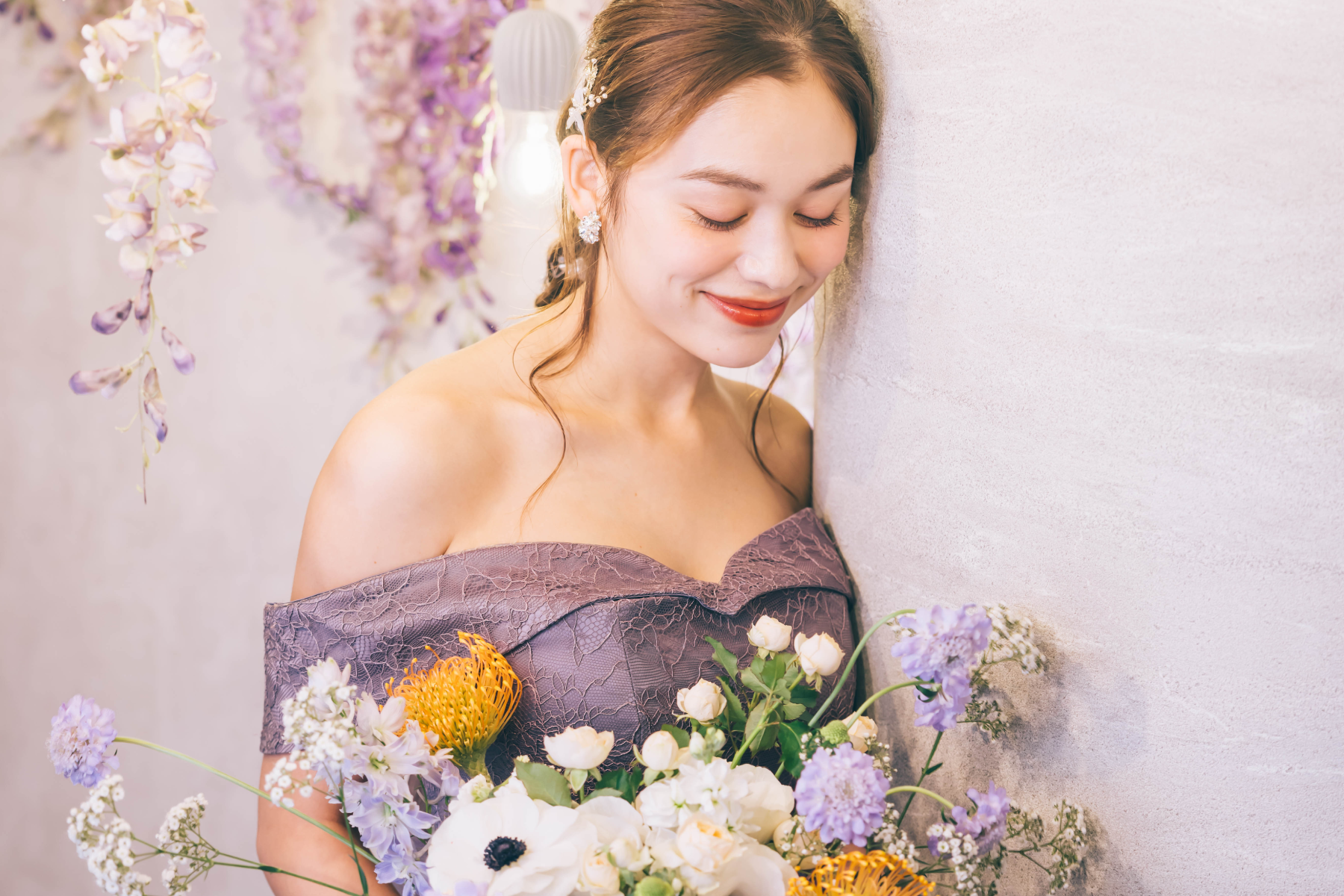 新婦様のソロショット