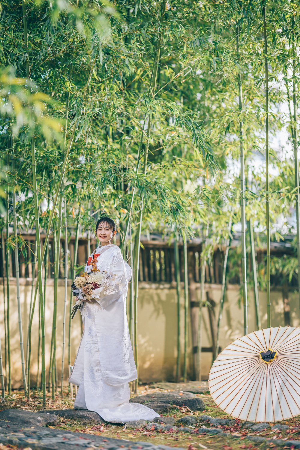 妙本寺で撮影するロケーションフォト