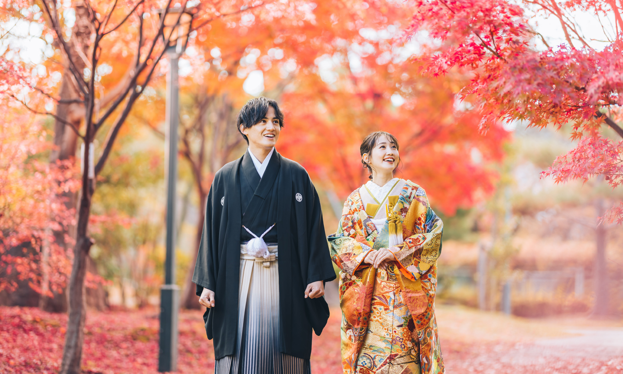 妙本寺で撮影するロケーションフォト