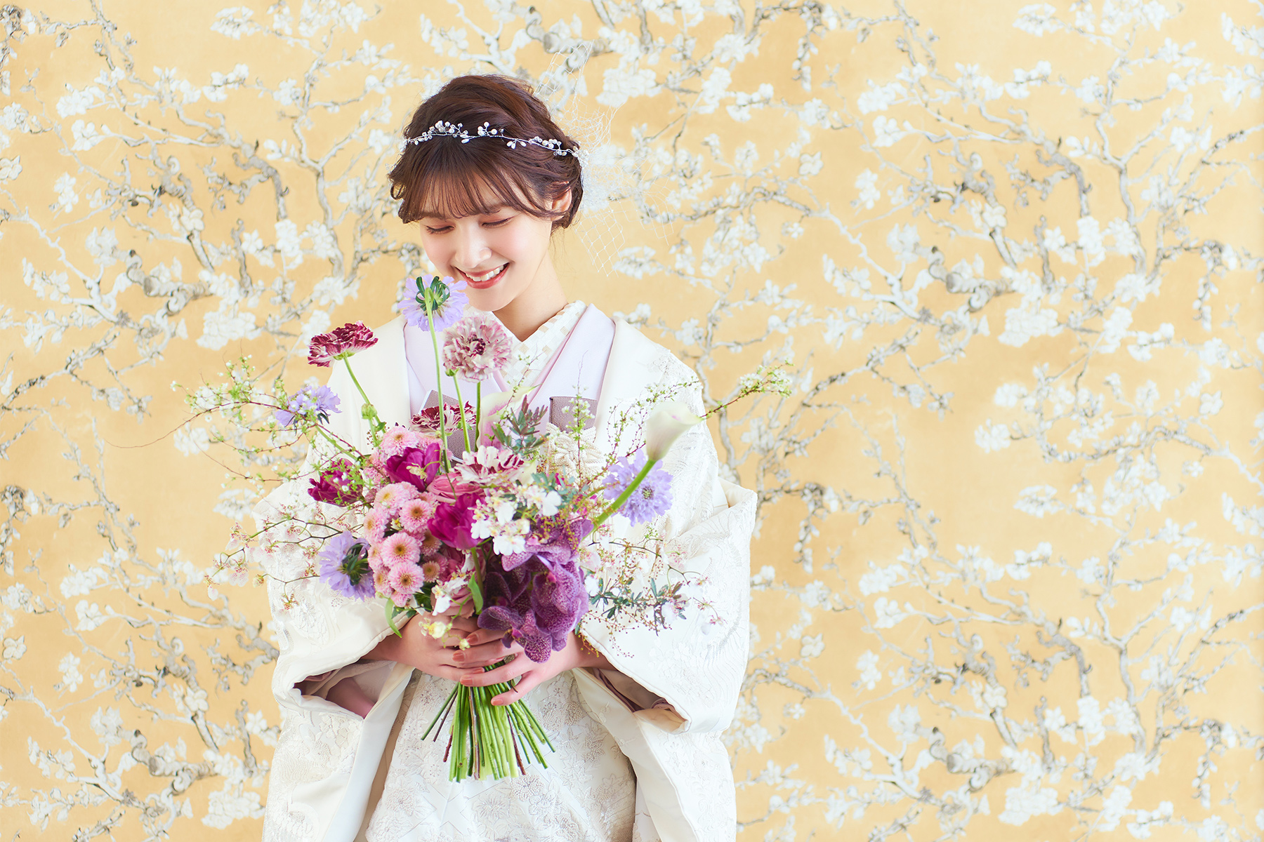 新婦様のソロショット