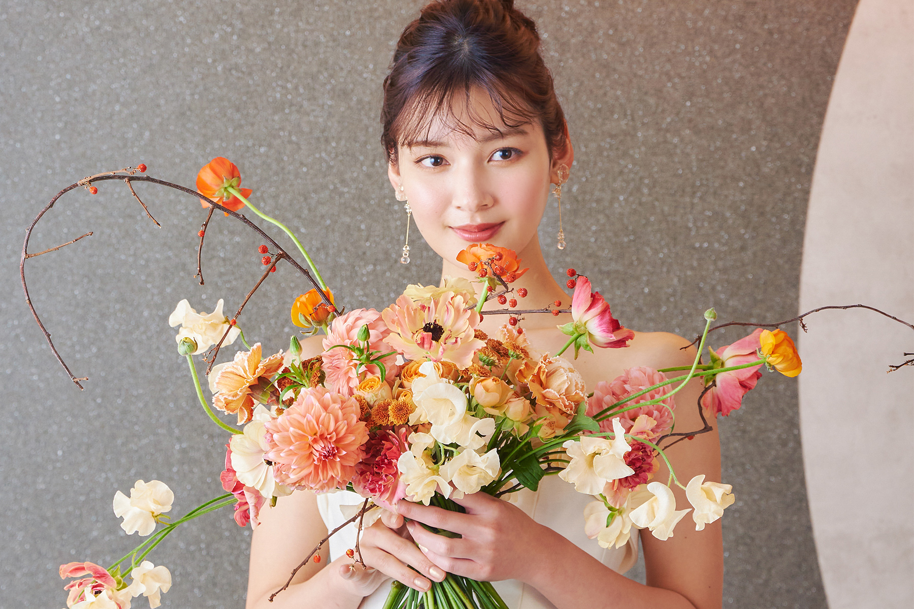 新婦様のソロショット