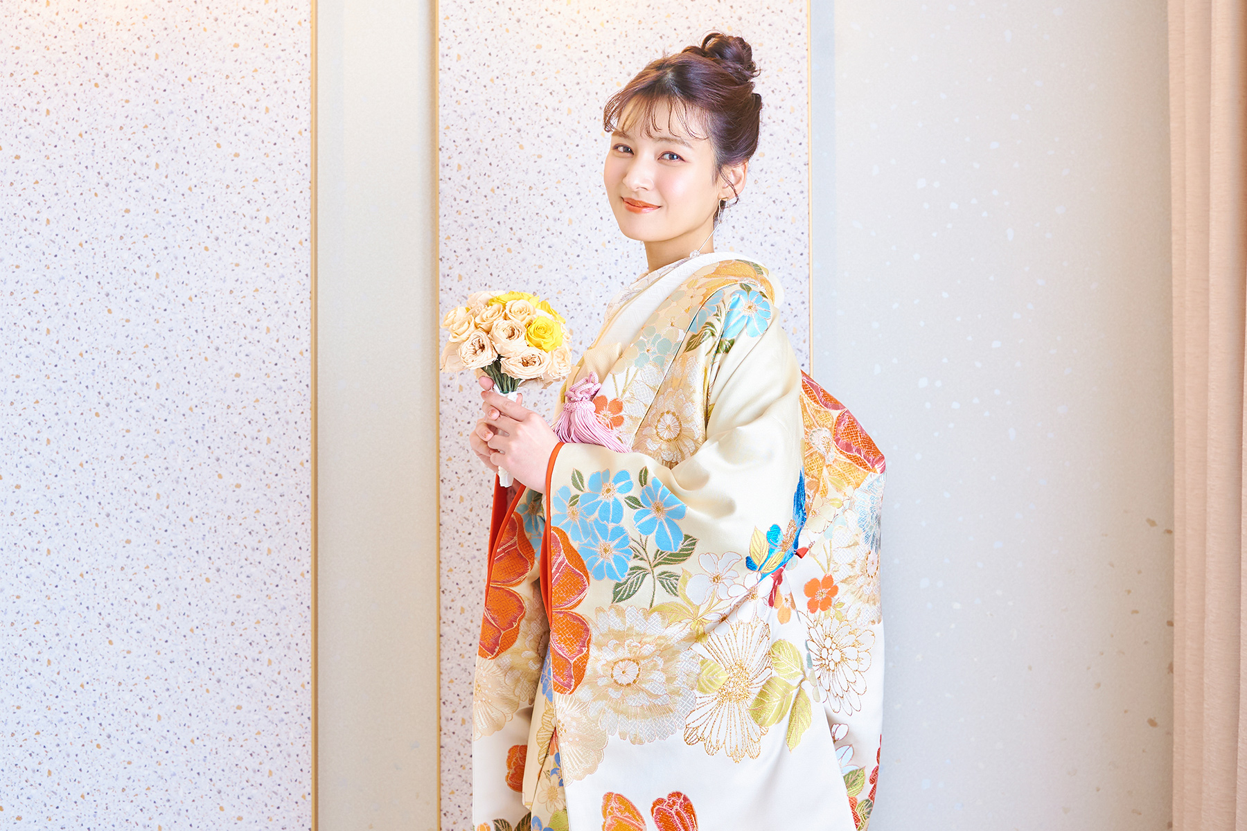 新婦様のソロショット