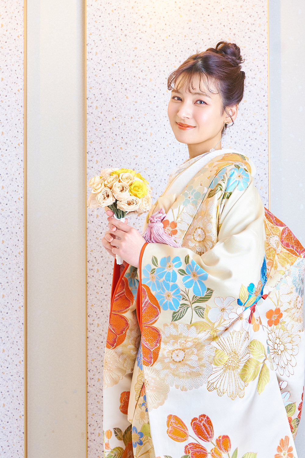 新婦様のソロショット