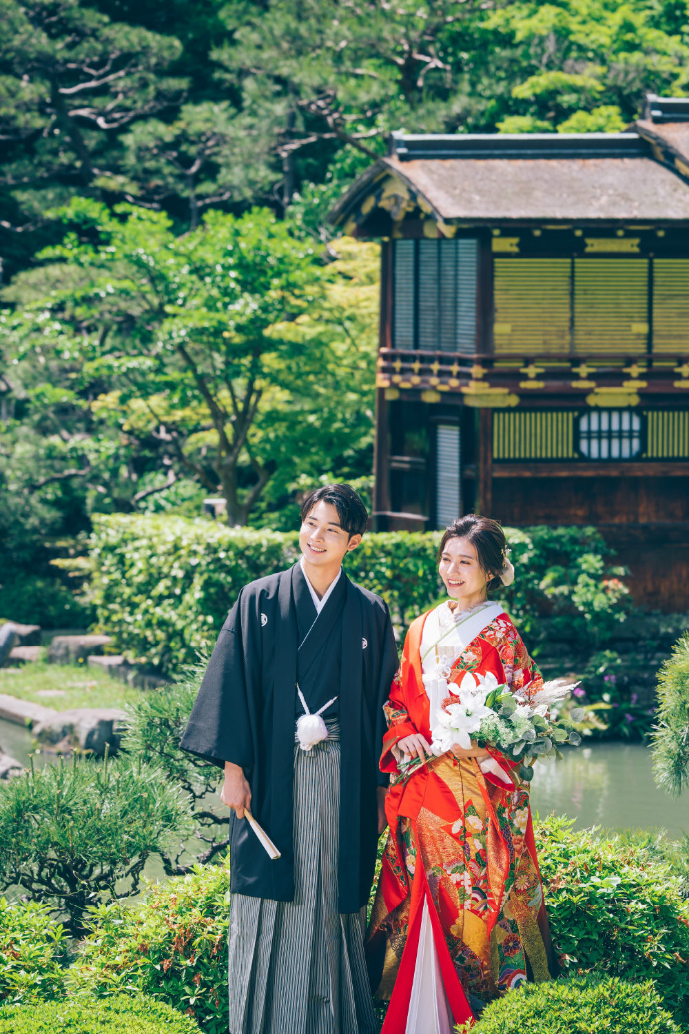 妙本寺で撮影するロケーションフォト