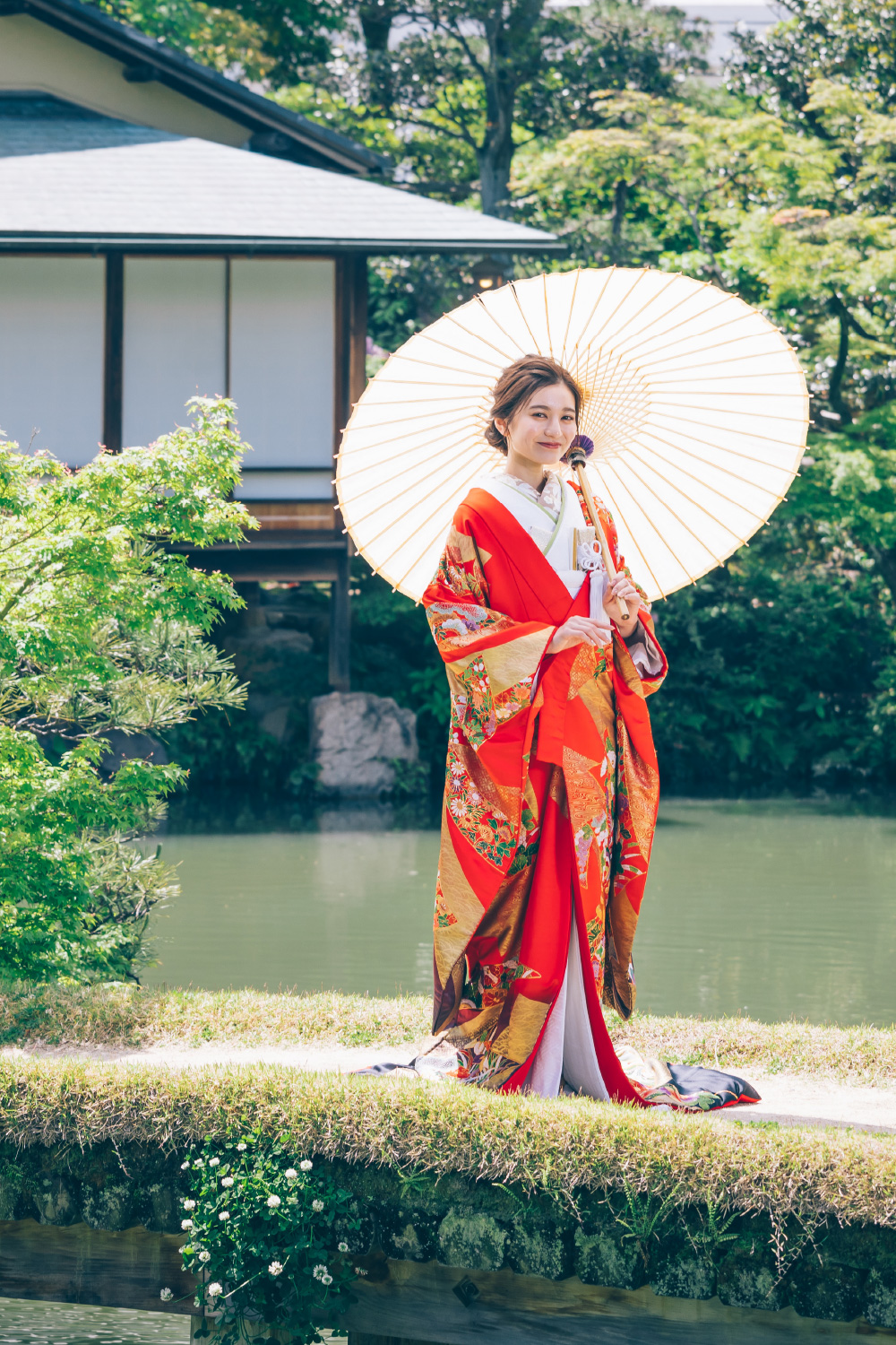 妙本寺で撮影するロケーションフォト