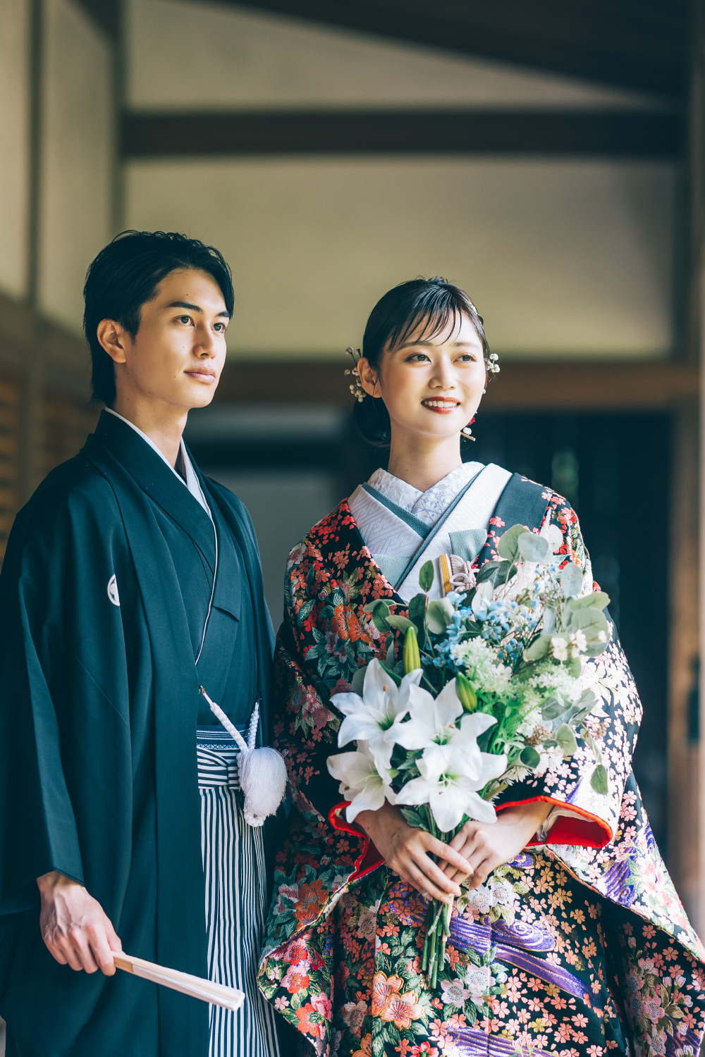 妙本寺で撮影するロケーションフォト