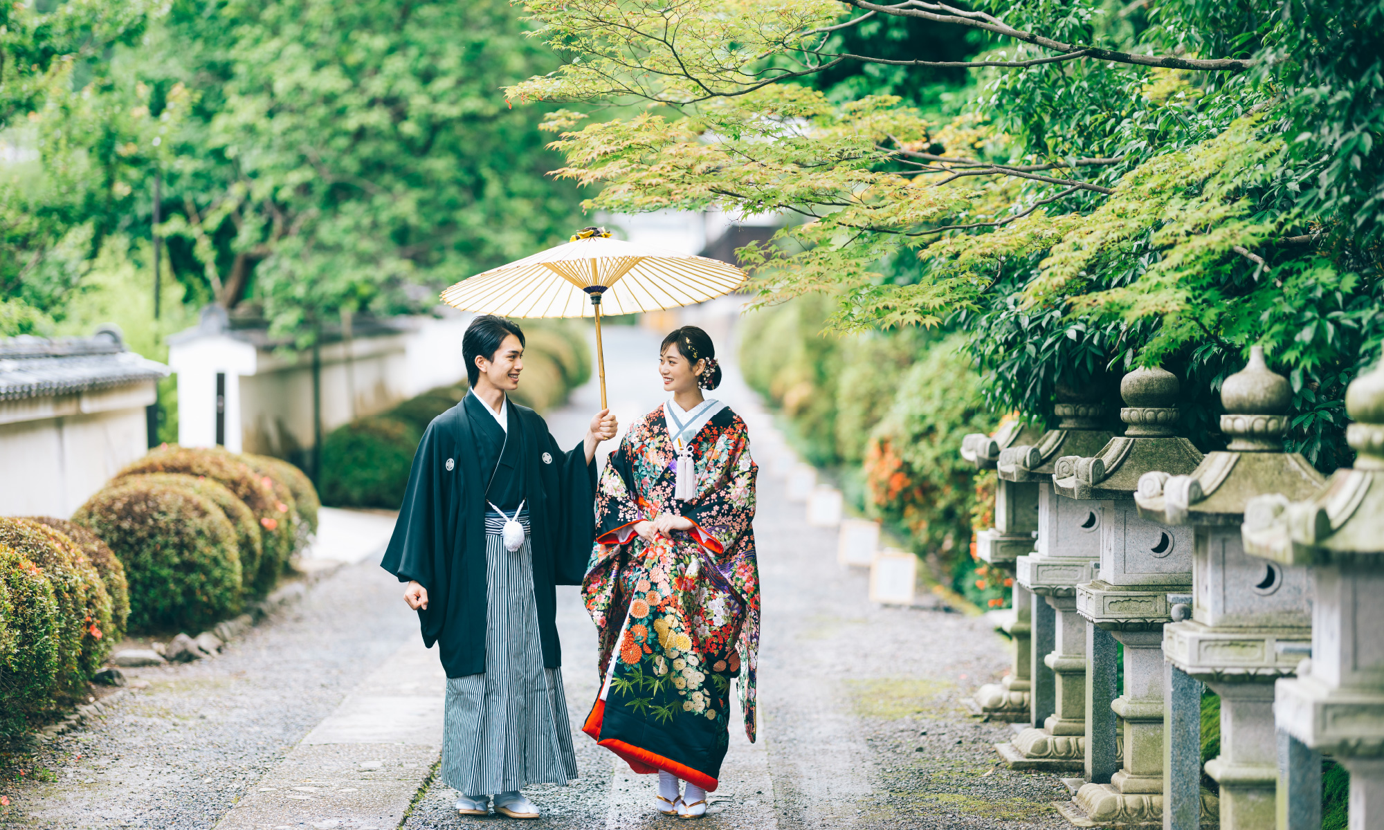 妙本寺で撮影するロケーションフォト