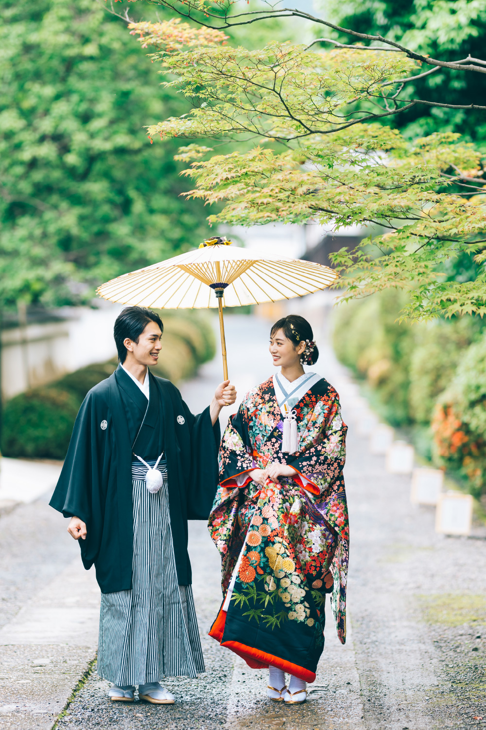 妙本寺で撮影するロケーションフォト