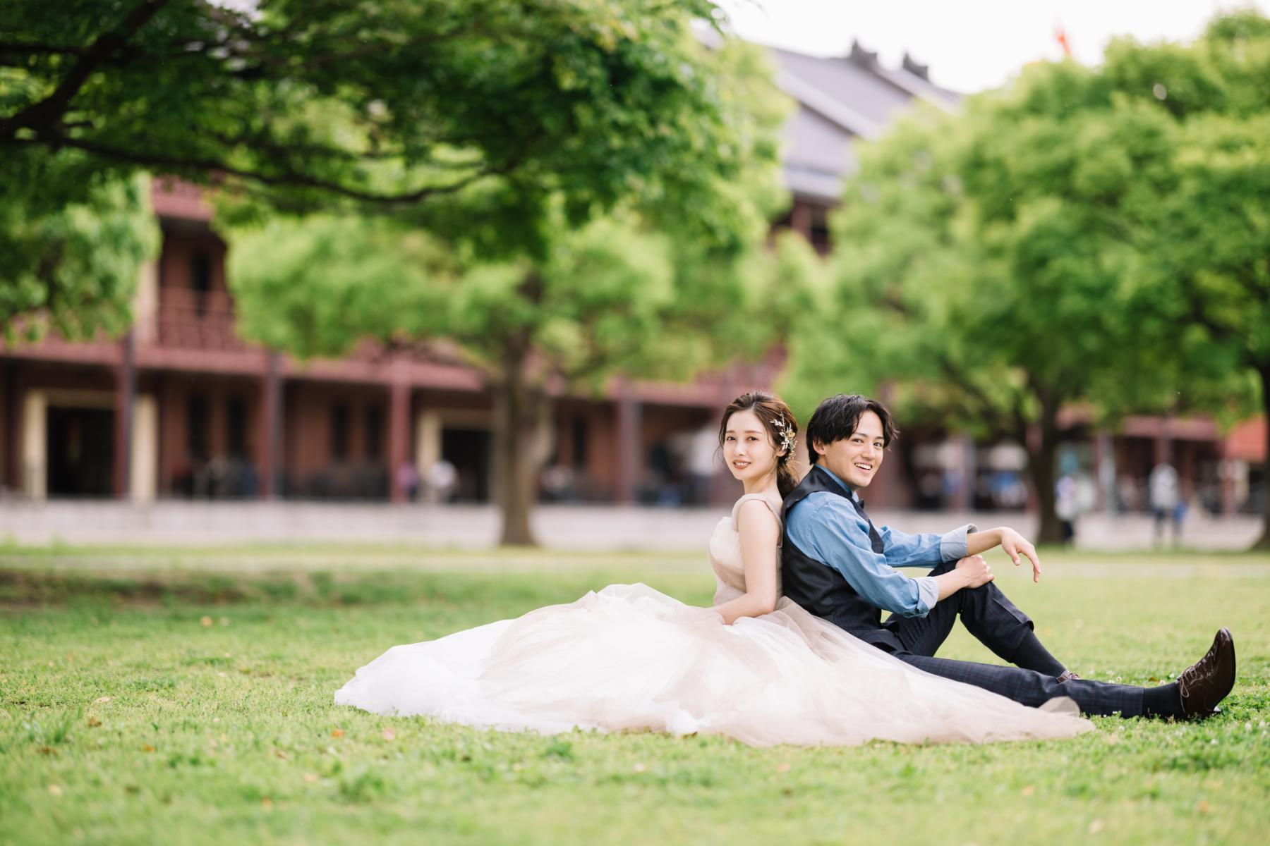 横浜赤レンガ倉庫で撮影するロケーションフォト