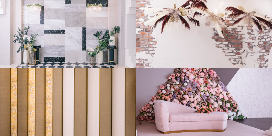 トレンド&ベーシックな背景セット