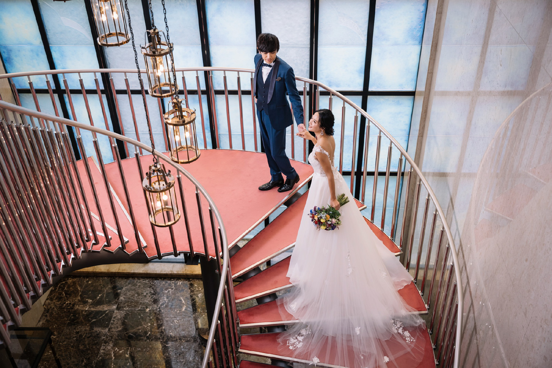 ホテルグランドヒル市ヶ谷で撮影する結婚写真