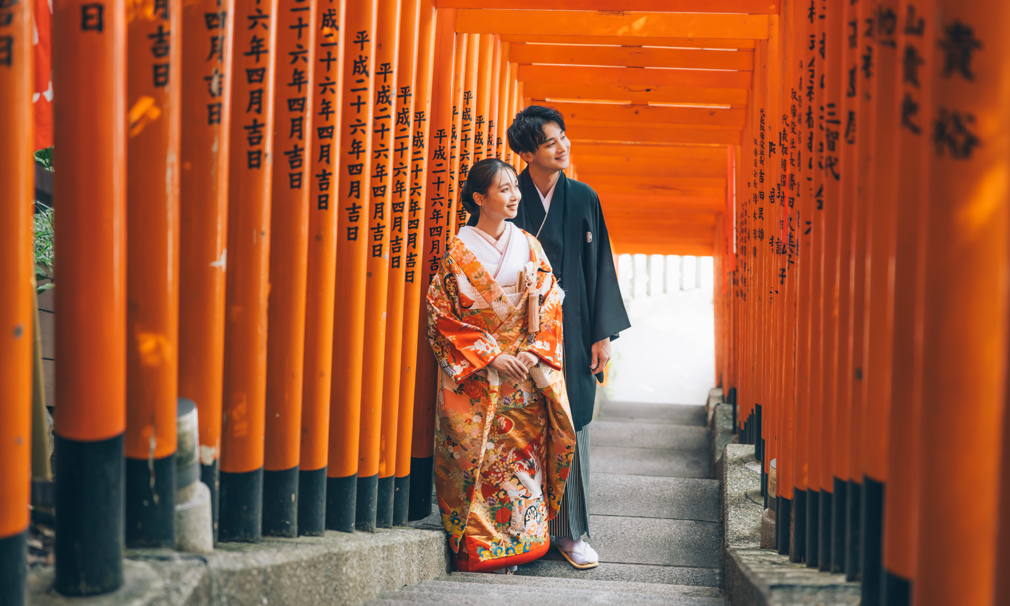 赤坂日枝神社で撮影するロケーションフォト