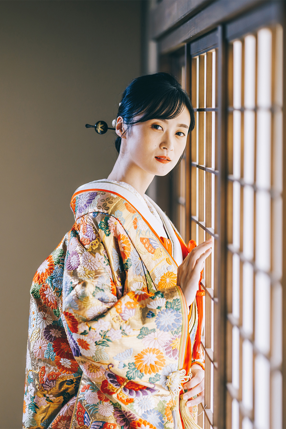 肥後細川庭園で撮影するロケーションフォト