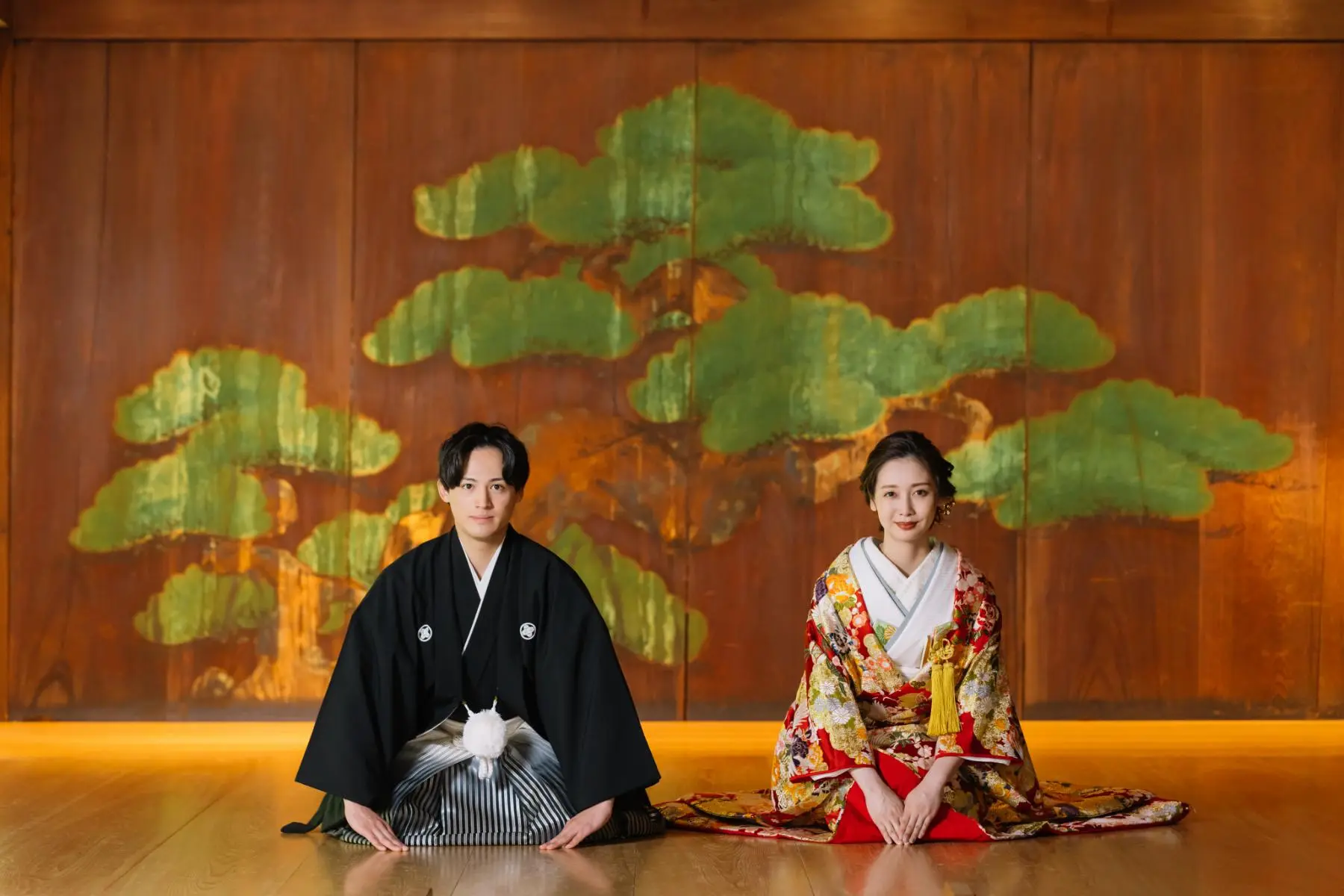 久良岐能舞台で撮影するロケーションフォト