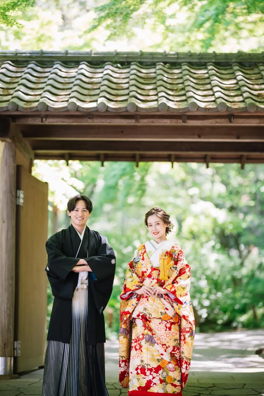 久良岐能舞台で撮影するロケーションフォト