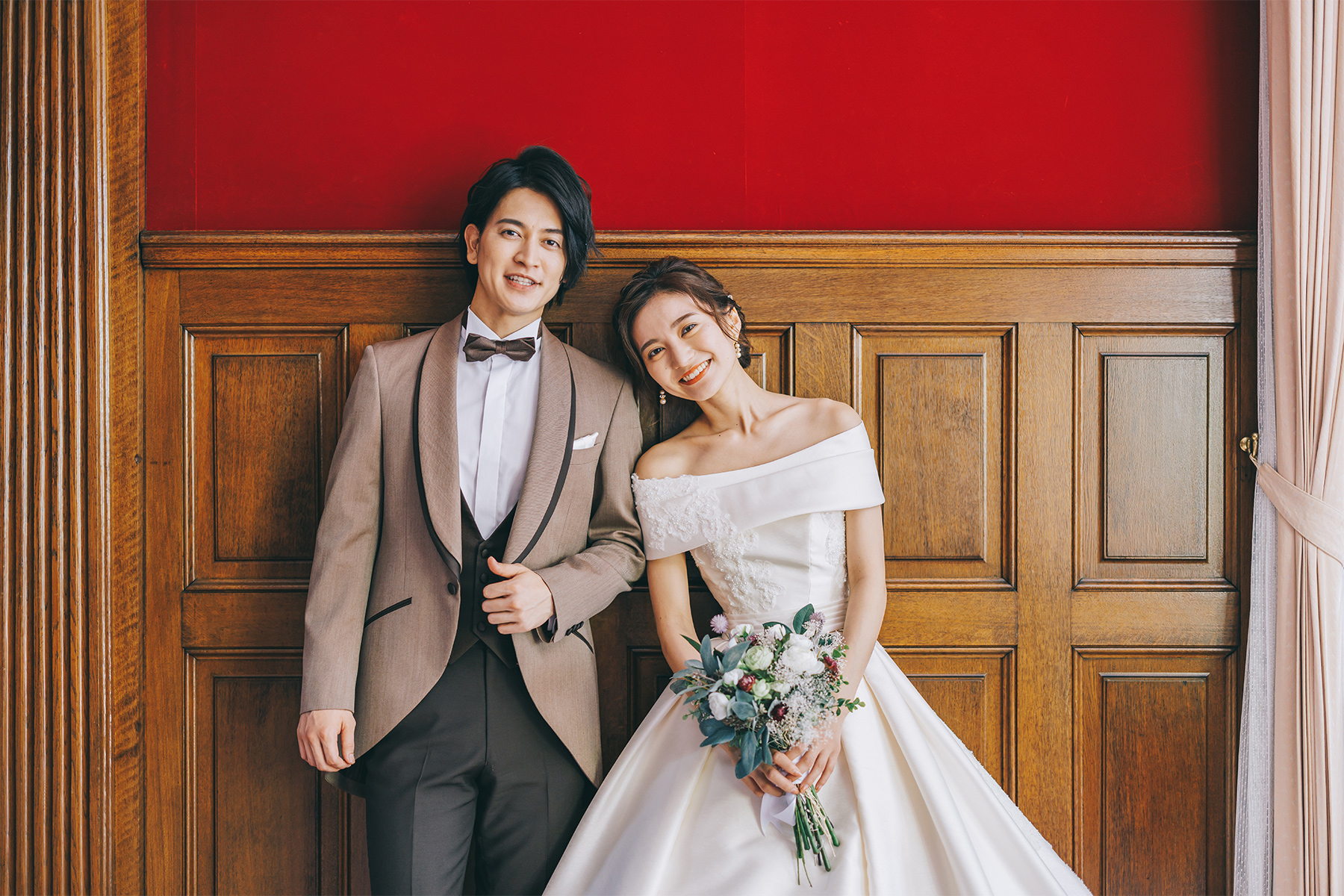 旧古河庭園で撮影するロケーションフォト