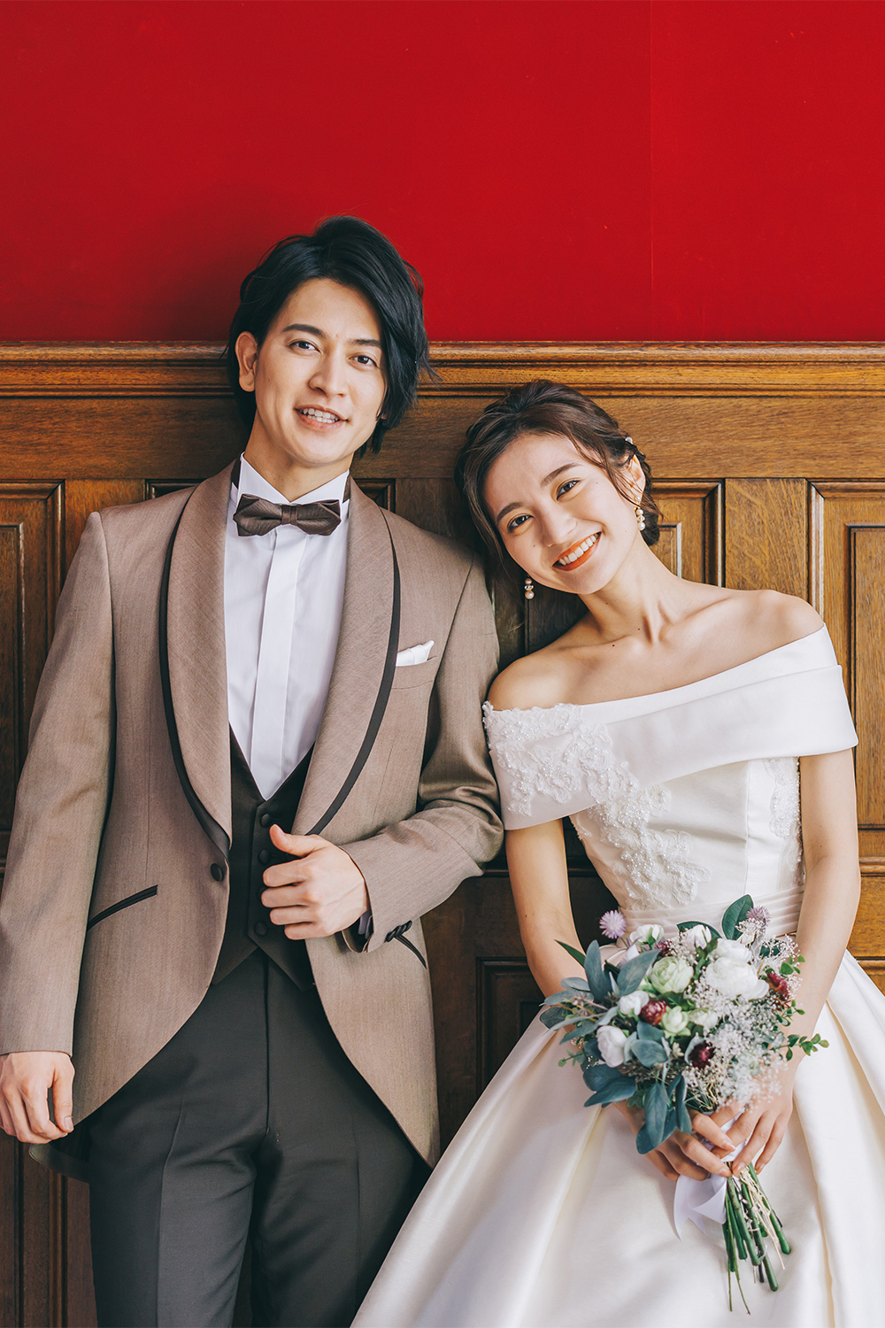 旧古河庭園で撮影するロケーションフォト