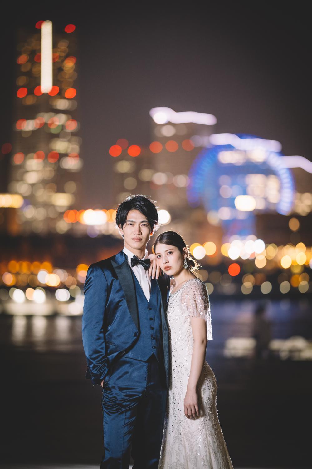 大さん橋で撮影するロケーションフォト