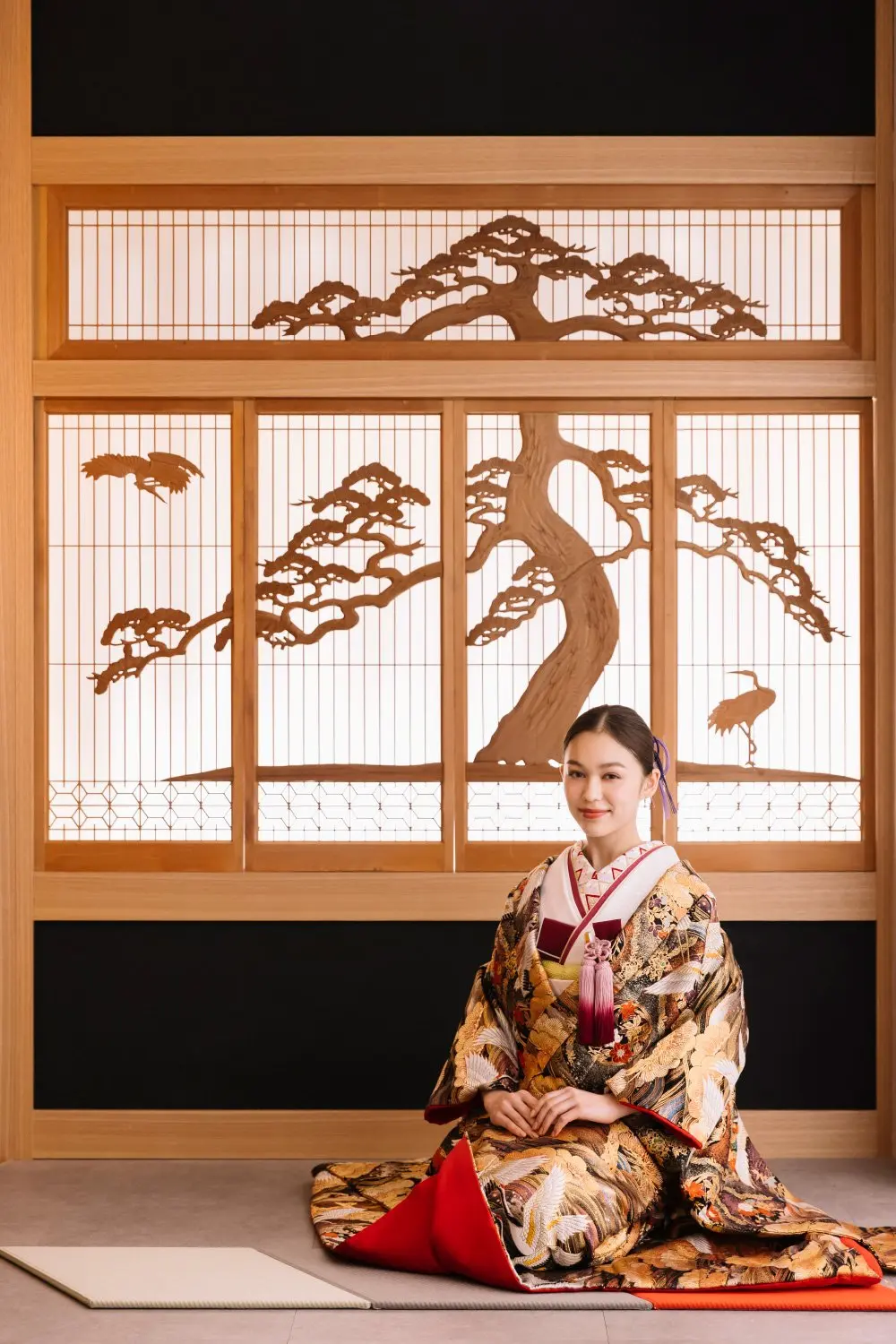 新婦様のソロショット