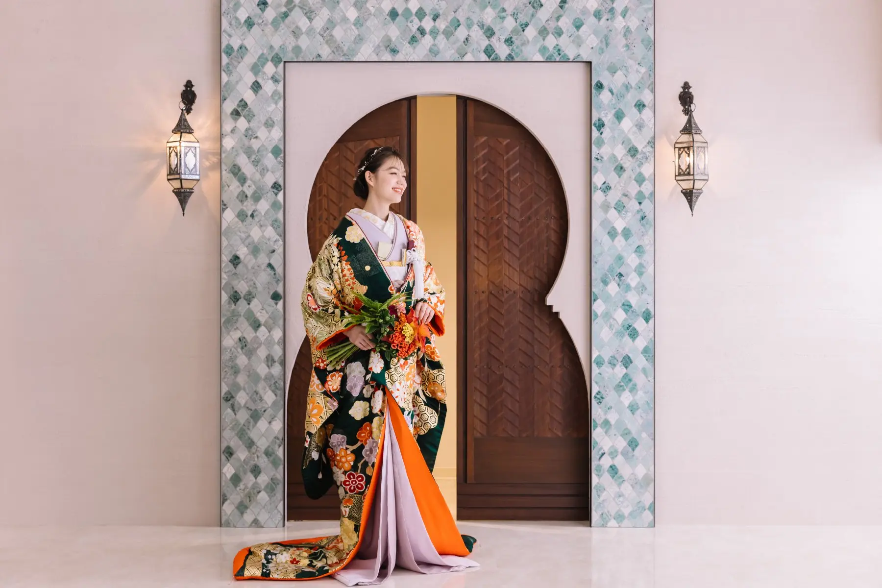 新婦様のソロショット