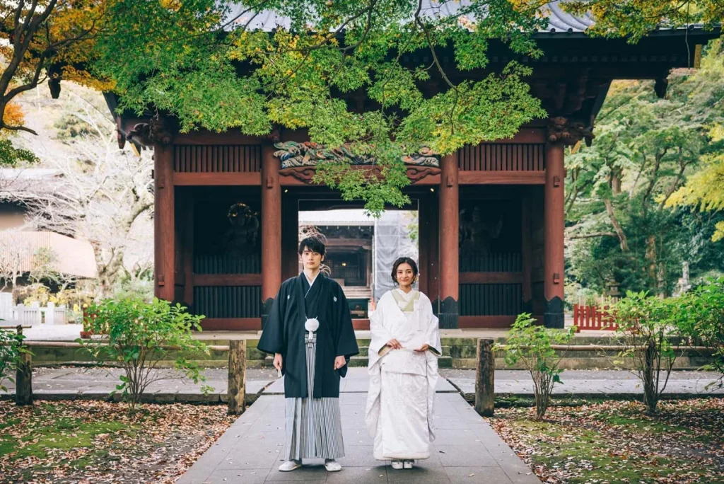 妙本寺で和の前撮り