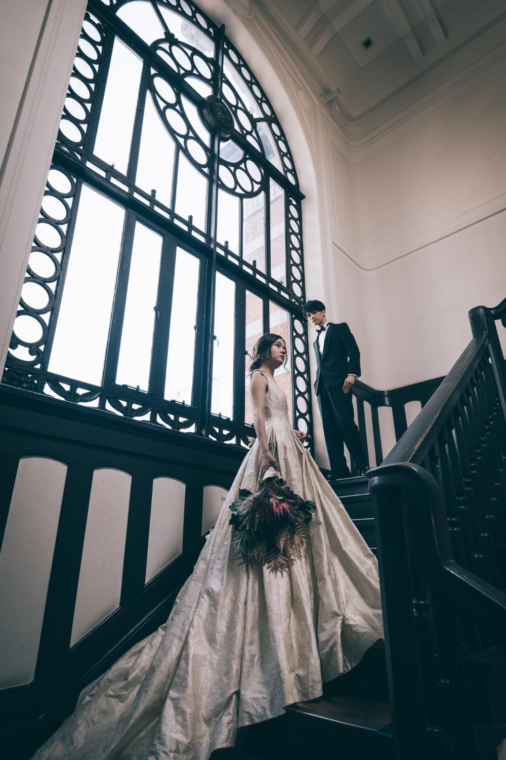 開港記念会館で撮影するロケーションフォト