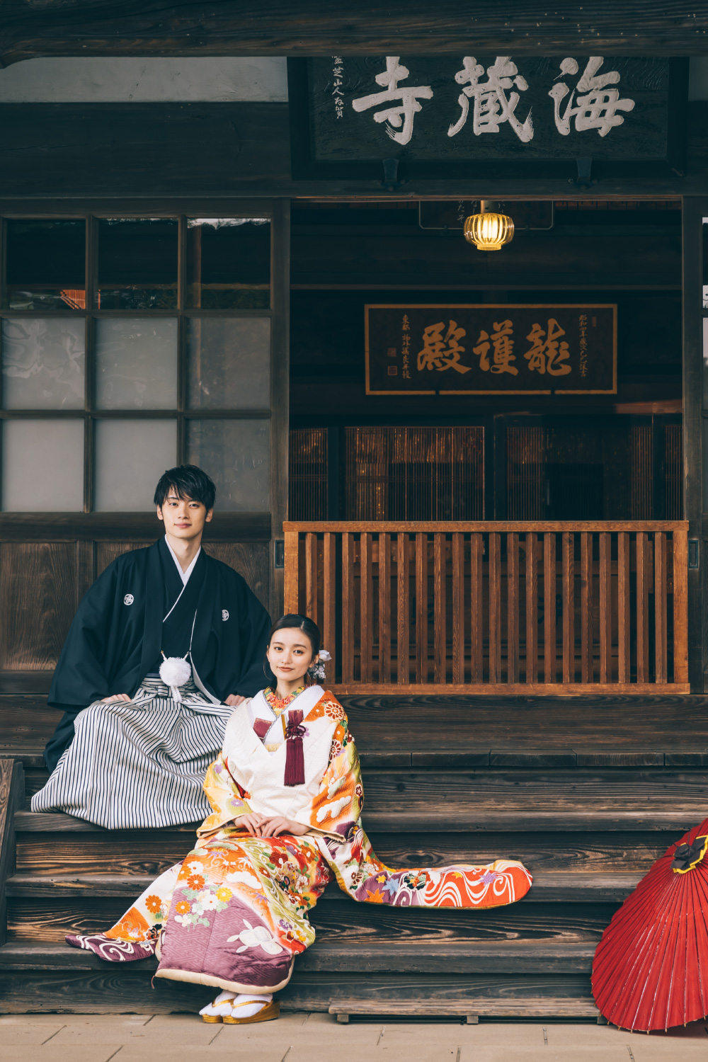 海蔵寺で撮影するロケーションフォト