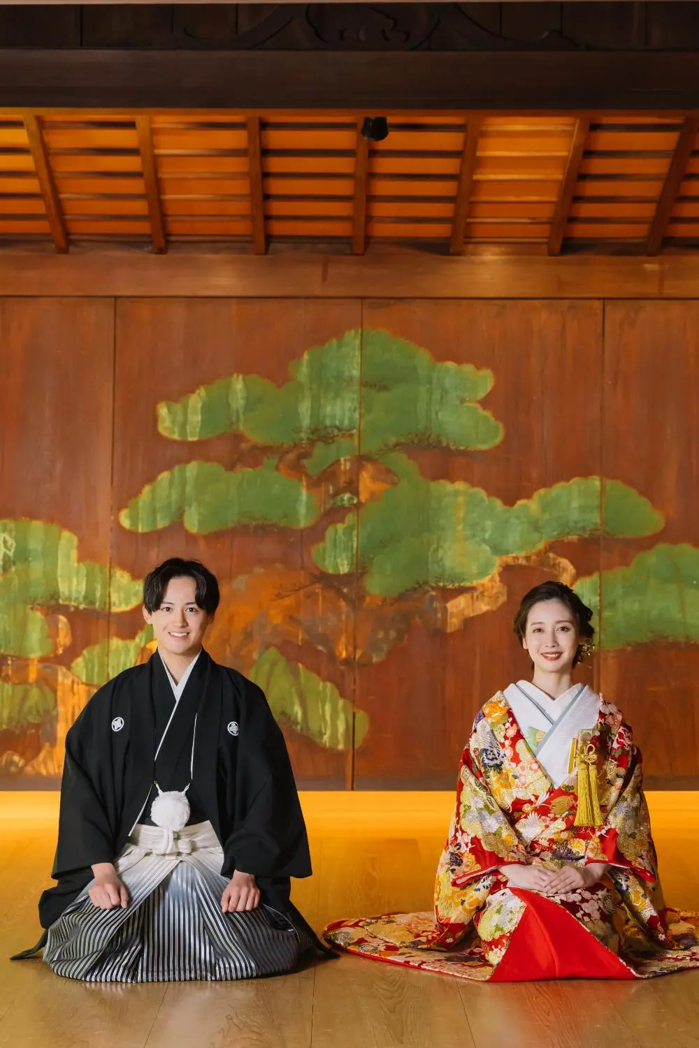 久良岐能舞台で撮影するロケーションフォト