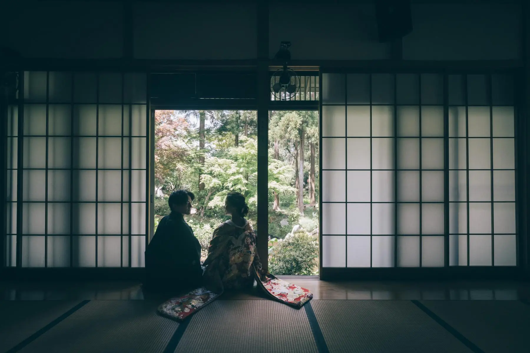 久良岐能舞台で撮影するロケーションフォト