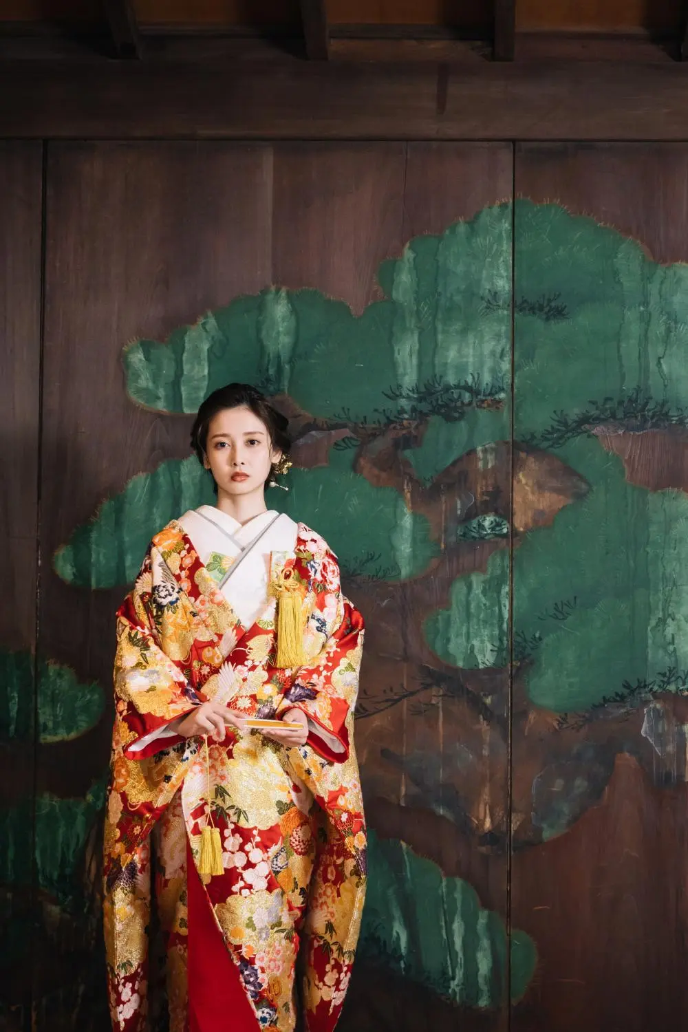 久良岐能舞台で撮影するロケーションフォト